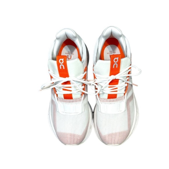 On Running Shoes - ON Running Cloudnova Void Undyed-White / Flame 3WD12190865 Womens US 8 New